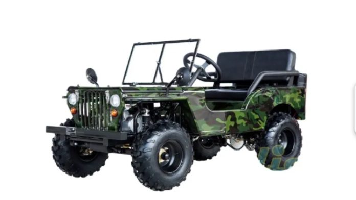 Camouflage 50cc Quad Vehicle